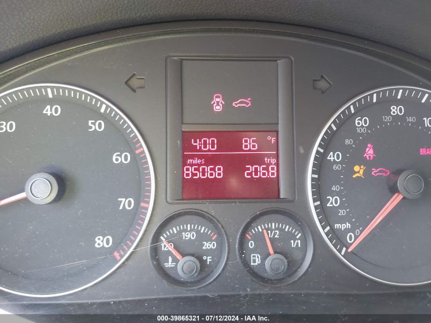 2007 Volkswagen Jetta Wolfsburg Edition VIN: 3VWEF81KX7M179381 Lot: 39865321