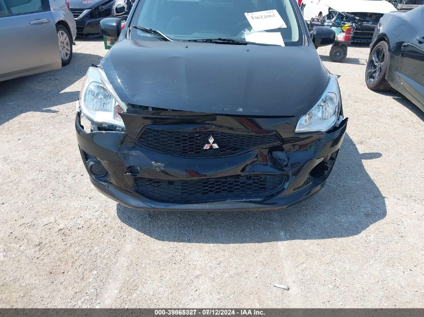 2020 Mitsubishi Mirage G4 Es VIN: ML32F3FJ7LHF01472 Lot: 39865327