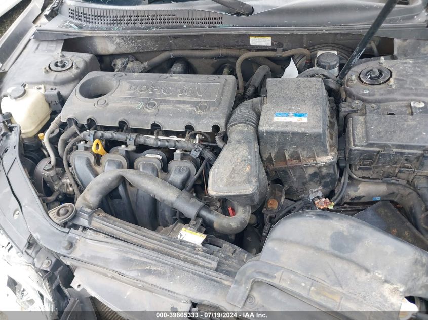 2010 Hyundai Sonata Gls VIN: 5NPET4AC6AH590206 Lot: 39865333