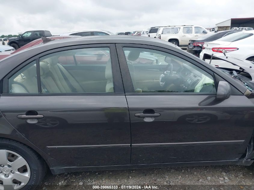 2010 Hyundai Sonata Gls VIN: 5NPET4AC6AH590206 Lot: 39865333