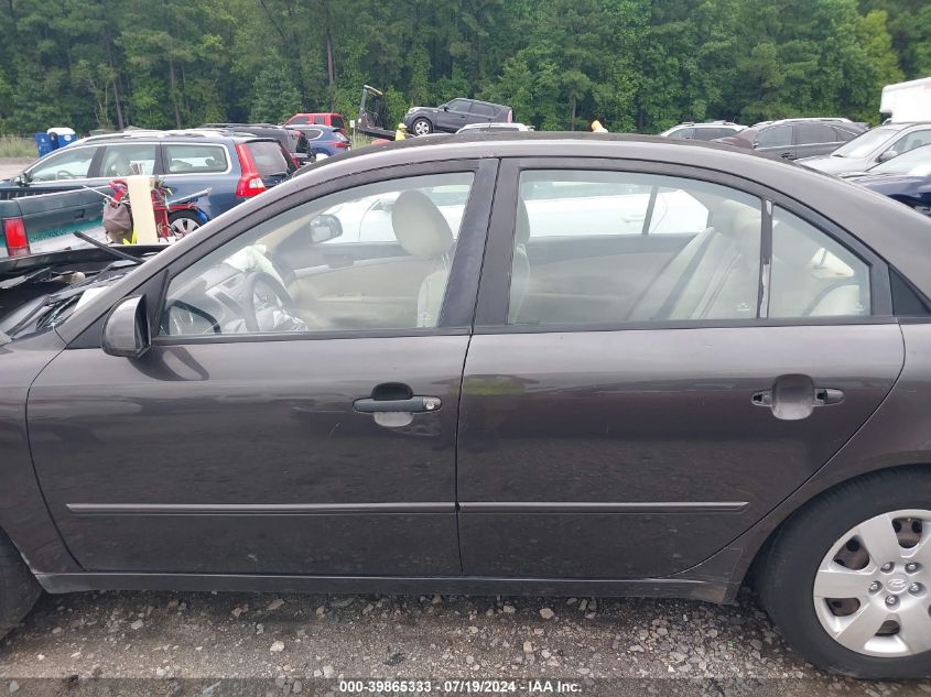 2010 Hyundai Sonata Gls VIN: 5NPET4AC6AH590206 Lot: 39865333