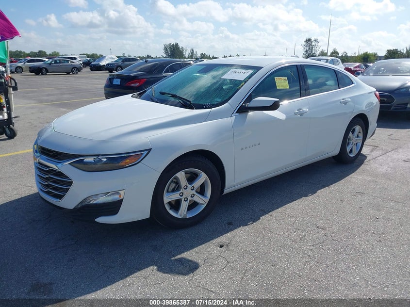 VIN 1G1ZD5ST7RF134975 2024 CHEVROLET MALIBU LT