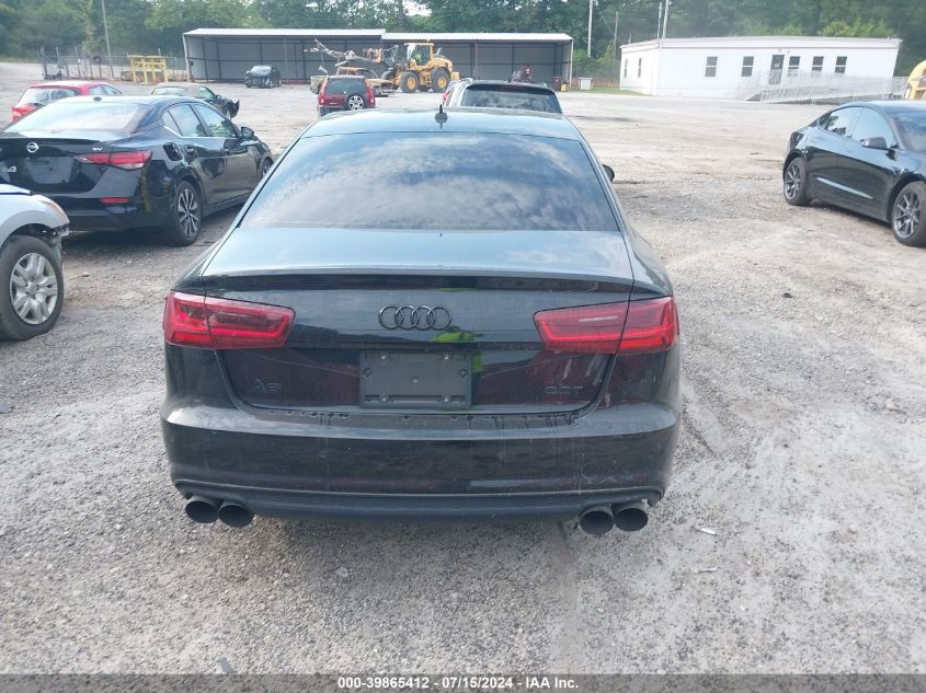 2016 Audi A6 3.0T Premium Plus VIN: WAUHGAFC1GN016255 Lot: 39865412