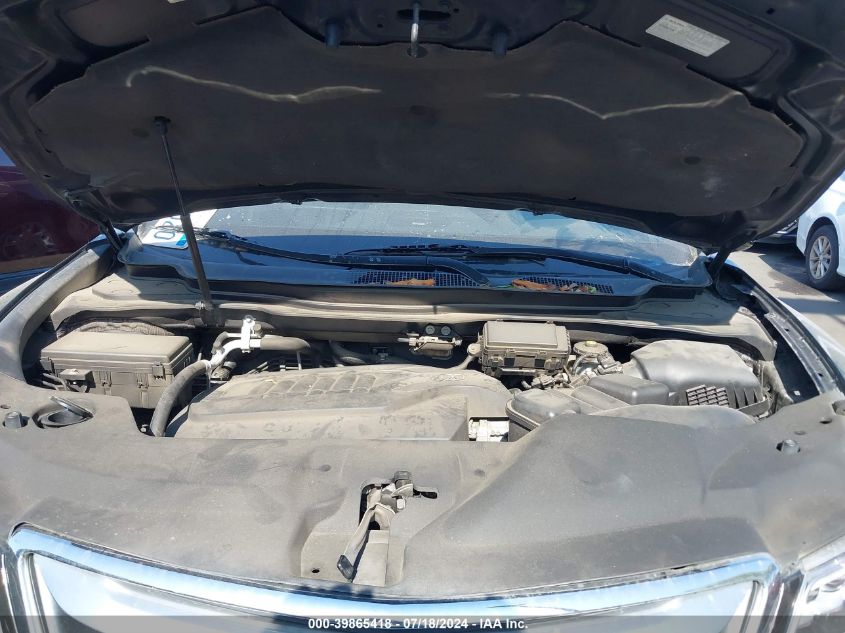 2016 Acura Mdx Technology Acurawatch Plus Packages/Technology Package VIN: 5FRYD3H45GB013174 Lot: 39865418