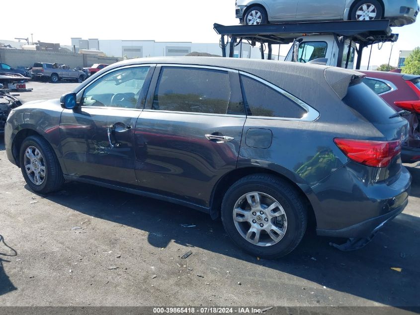 2016 Acura Mdx Technology Acurawatch Plus Packages/Technology Package VIN: 5FRYD3H45GB013174 Lot: 39865418