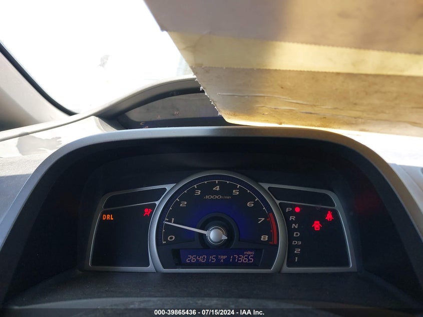 2010 Honda Civic Lx VIN: 19XFA1F51AE035302 Lot: 39865436