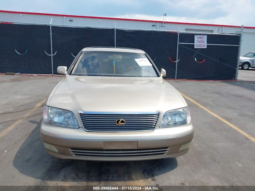 2000 Lexus Ls 400 VIN: JT8BH28F0Y0179477 Lot: 39865444