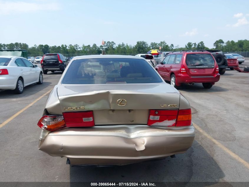 2000 Lexus Ls 400 VIN: JT8BH28F0Y0179477 Lot: 39865444