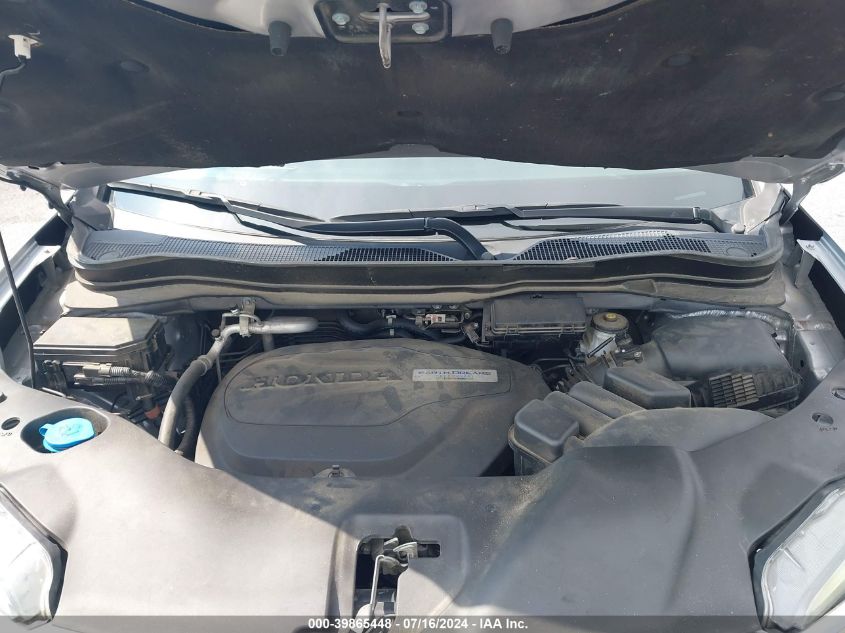 2017 Honda Pilot Touring VIN: 5FNYF5H96HB011194 Lot: 39865448