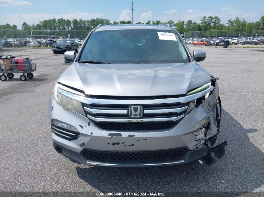 2017 Honda Pilot Touring VIN: 5FNYF5H96HB011194 Lot: 39865448