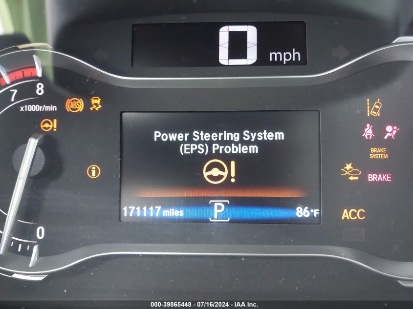 2017 Honda Pilot Touring VIN: 5FNYF5H96HB011194 Lot: 39865448