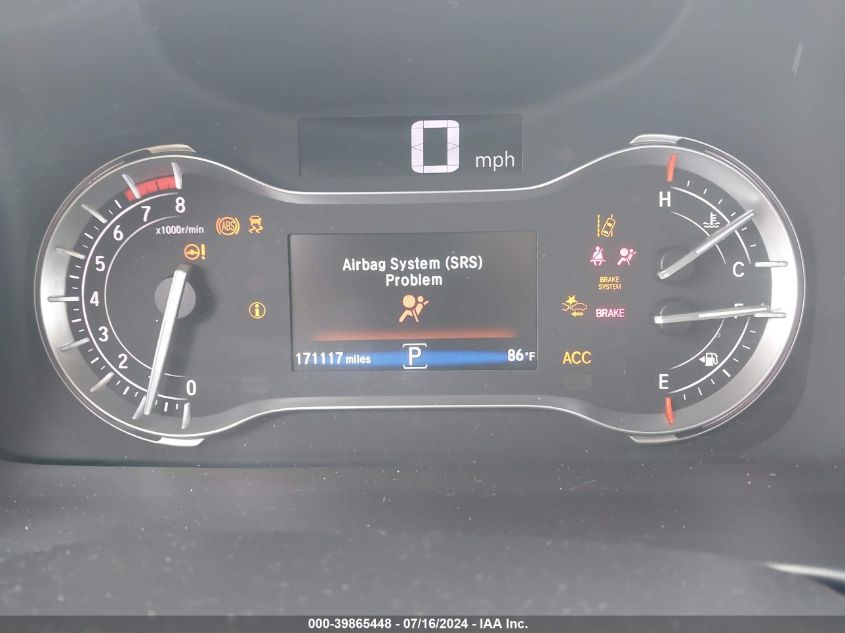 2017 Honda Pilot Touring VIN: 5FNYF5H96HB011194 Lot: 39865448