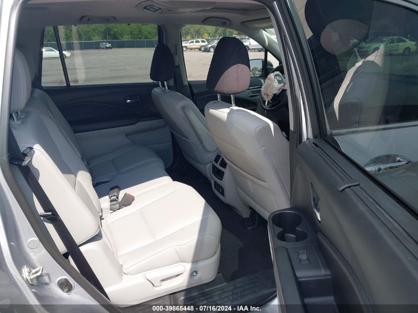 2017 Honda Pilot Touring VIN: 5FNYF5H96HB011194 Lot: 39865448