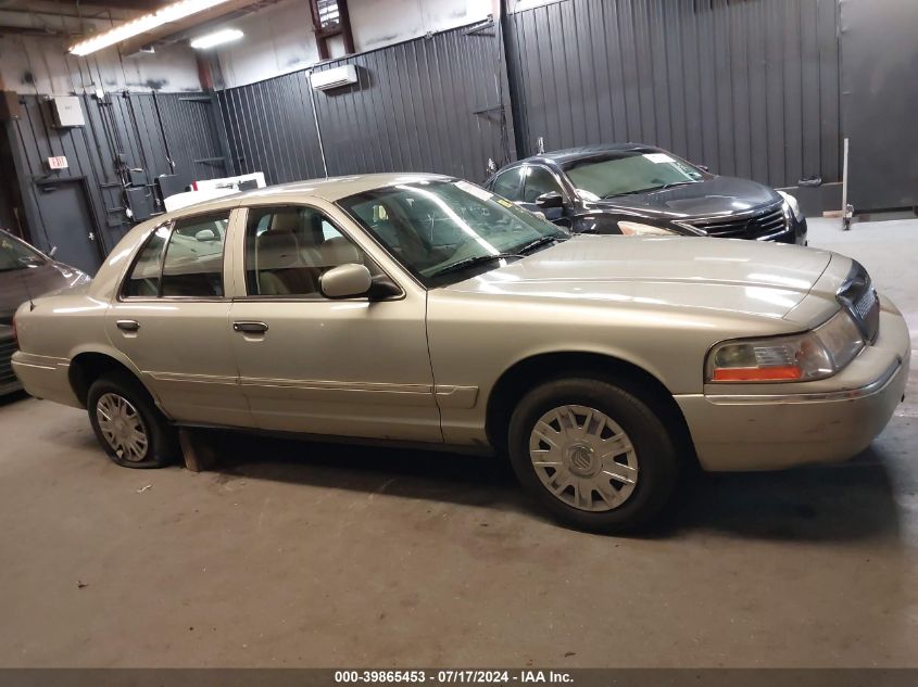 2005 Mercury Grand Marquis Gs VIN: 2MEFM74W85X672224 Lot: 39865453