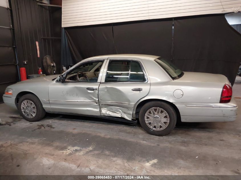 2005 Mercury Grand Marquis Gs VIN: 2MEFM74W85X672224 Lot: 39865453