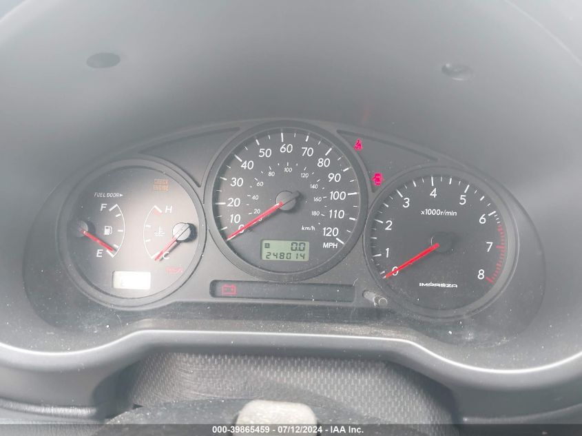 2007 Subaru Impreza 2.5I VIN: JF1GG61687G813321 Lot: 39865459