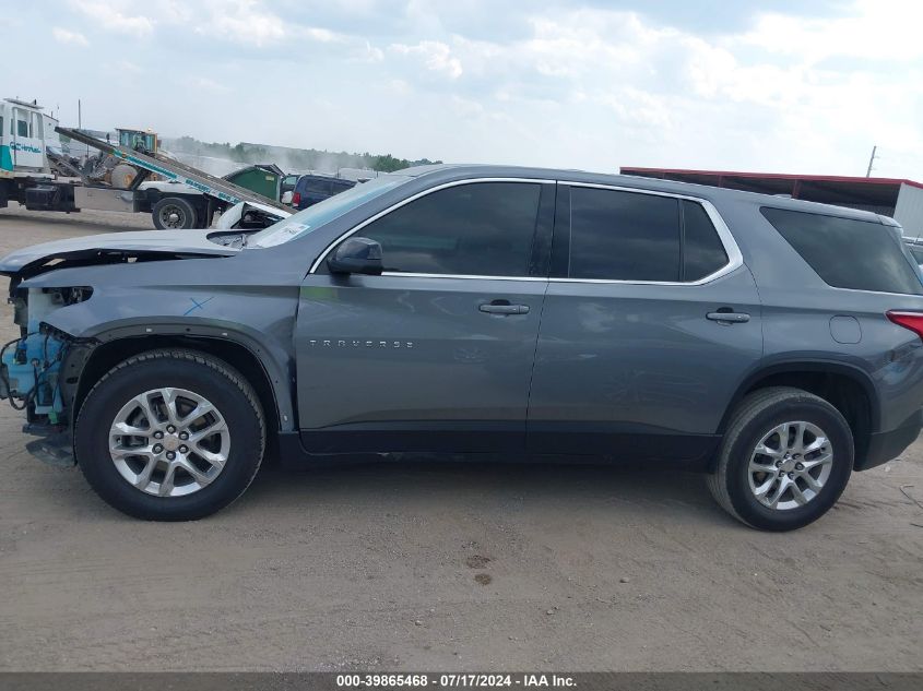 2021 Chevrolet Traverse Awd Ls VIN: 1GNEVFKW3MJ136450 Lot: 39865468