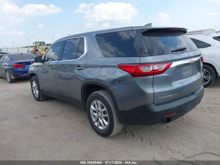 2021 Chevrolet Traverse Awd Ls VIN: 1GNEVFKW3MJ136450 Lot: 39865468