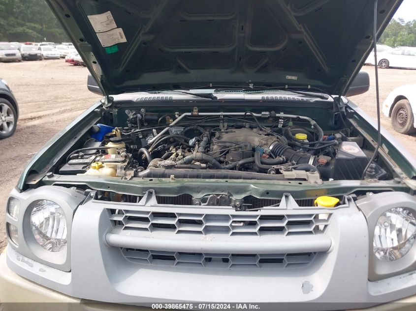 2002 Nissan Xterra Xe VIN: 5N1ED28T62C541538 Lot: 39865475