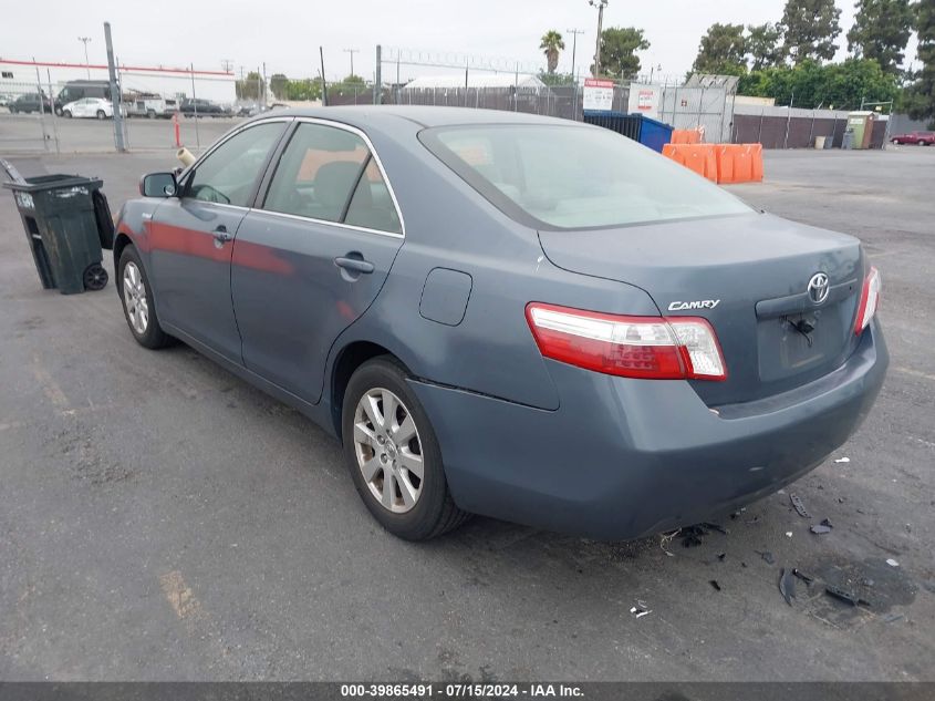 2007 Toyota Camry Hybrid VIN: JTNBB46K073032275 Lot: 39865491