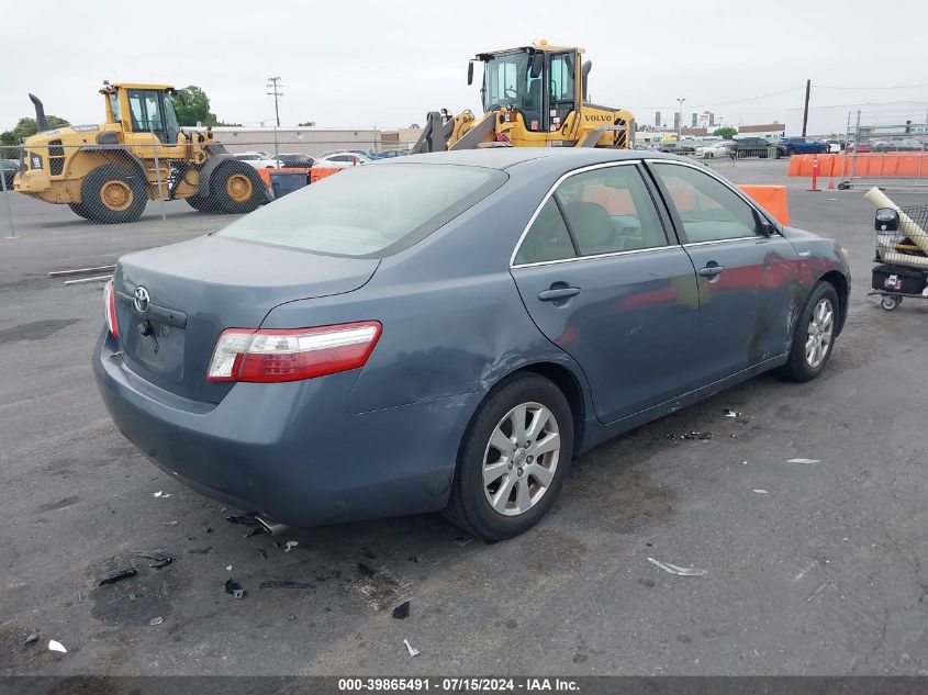 2007 Toyota Camry Hybrid VIN: JTNBB46K073032275 Lot: 39865491