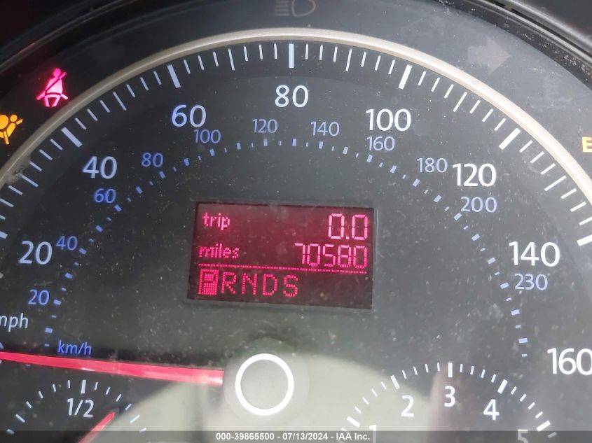 2010 Volkswagen New Beetle VIN: 3VWRW3AGXAM022778 Lot: 39865500