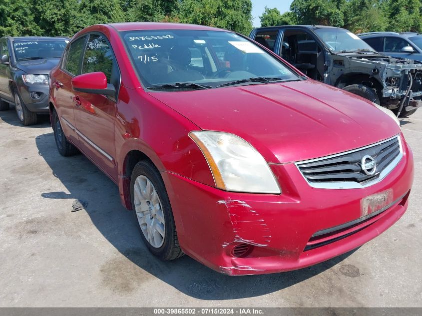 2010 Nissan Sentra 2.0S VIN: 3N1AB6AP9AL638610 Lot: 39865502