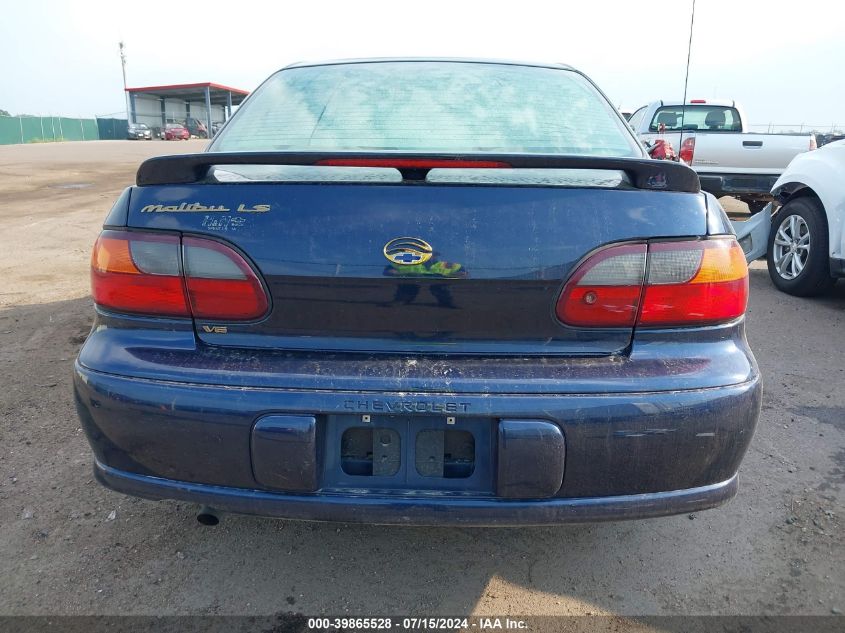 2001 Chevrolet Malibu Ls VIN: 1G1NE52J316181144 Lot: 39865528