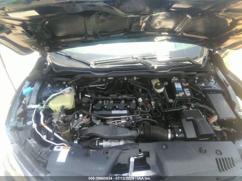 2020 Honda Civic Touring VIN: 19XFC1F91LE021206 Lot: 39865534