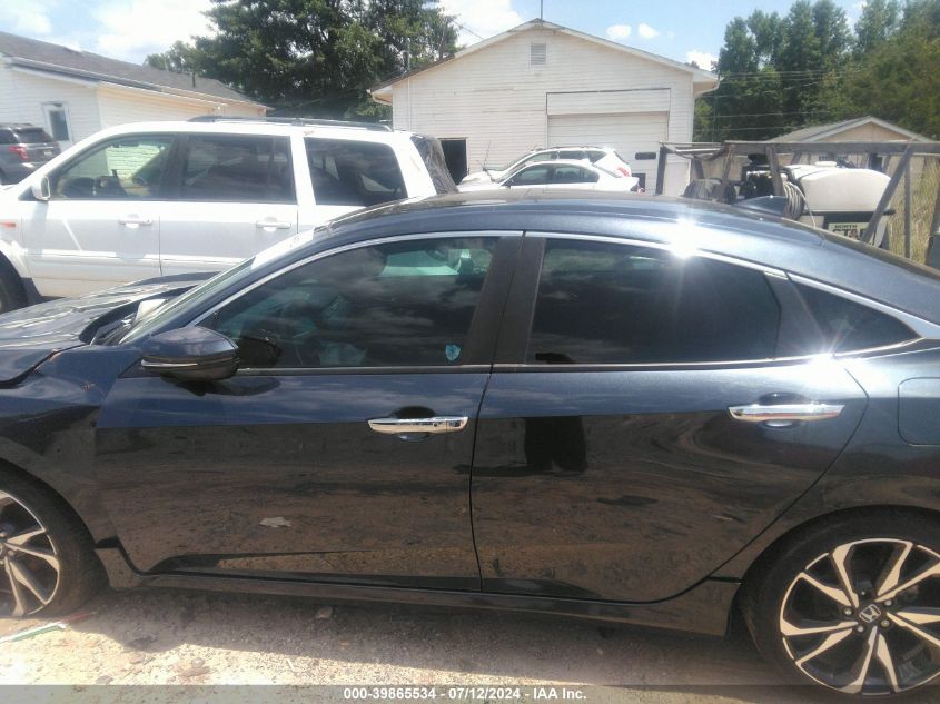 2020 Honda Civic Touring VIN: 19XFC1F91LE021206 Lot: 39865534