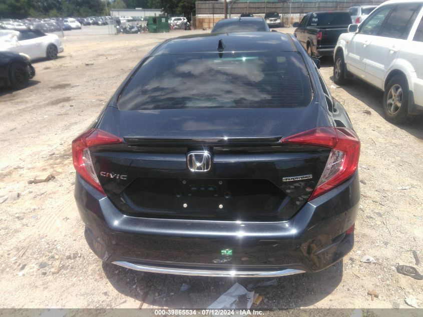 2020 Honda Civic Touring VIN: 19XFC1F91LE021206 Lot: 39865534