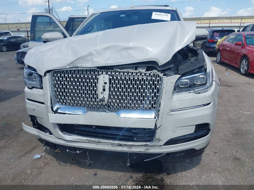 2022 Lincoln Navigator Reserve L VIN: 5LMJJ3LT7NEL17950 Lot: 39865556