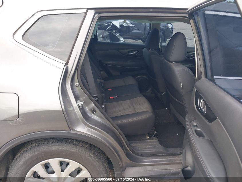 2017 Nissan Rogue S VIN: 5N1AT2MT8HC740249 Lot: 39865560