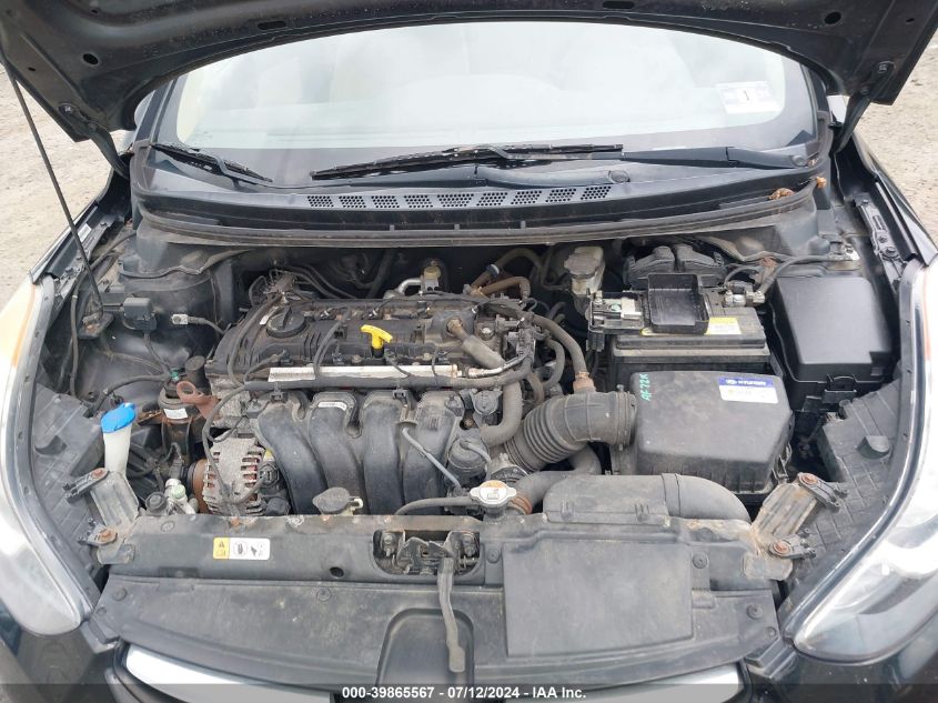 2012 Hyundai Elantra Gls (Ulsan Plant) VIN: KMHDH4AE4CU378424 Lot: 39865567