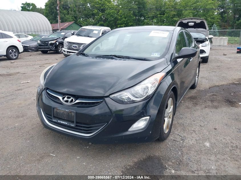 2012 Hyundai Elantra Gls (Ulsan Plant) VIN: KMHDH4AE4CU378424 Lot: 39865567