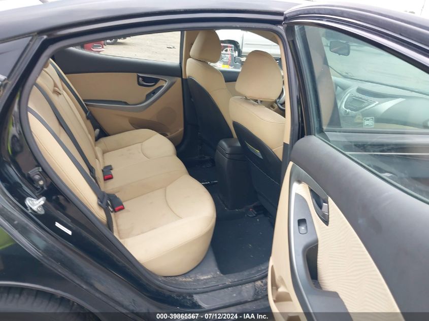 2012 Hyundai Elantra Gls (Ulsan Plant) VIN: KMHDH4AE4CU378424 Lot: 39865567