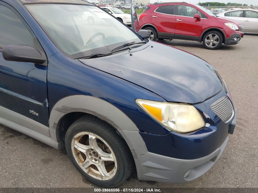 2006 Pontiac Vibe VIN: 5Y2SL65886Z402337 Lot: 39865586