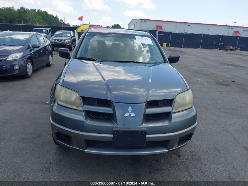 2004 Mitsubishi Outlander Ls VIN: JA4LX31F64U003216 Lot: 39865587