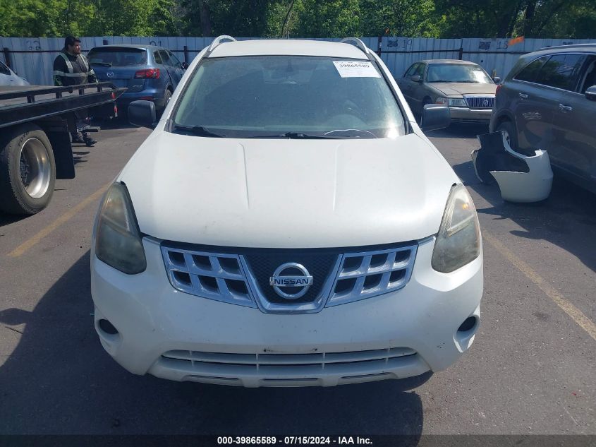 2014 Nissan Rogue Select S VIN: JN8AS5MT7EW624550 Lot: 39865589