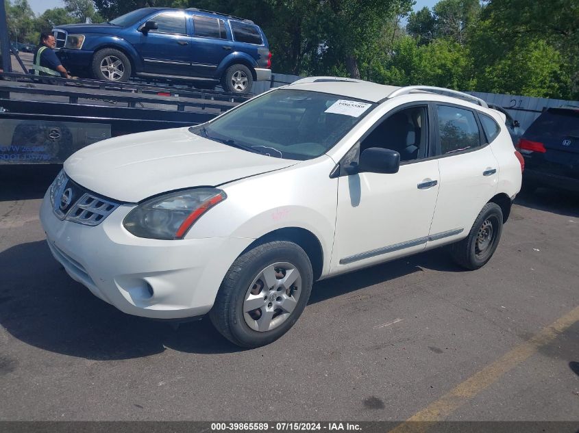 2014 Nissan Rogue Select S VIN: JN8AS5MT7EW624550 Lot: 39865589