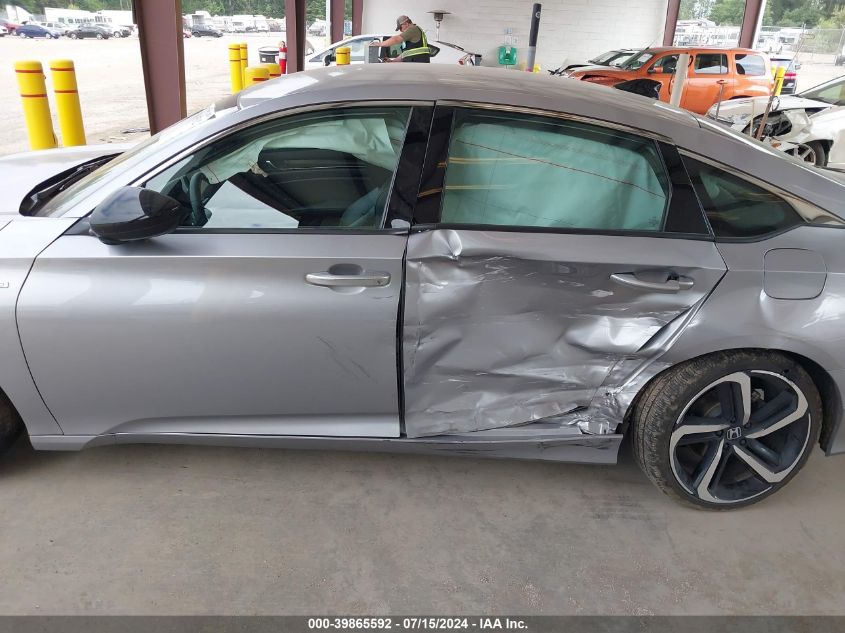 2022 Honda Accord Hybrid Sport VIN: 1HGCV3F26NA008759 Lot: 39865592