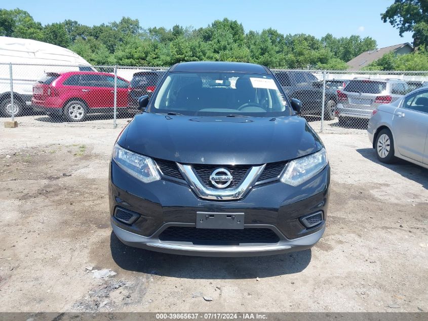 2016 Nissan Rogue S VIN: JN8AT2MV6GW131880 Lot: 39865637