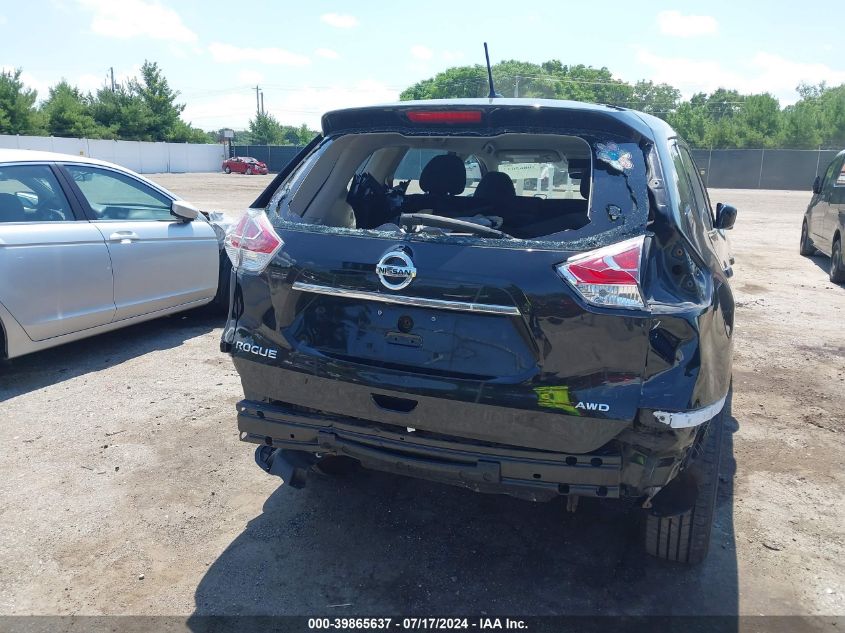 2016 Nissan Rogue S VIN: JN8AT2MV6GW131880 Lot: 39865637