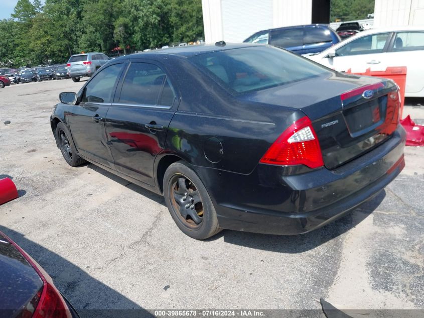 2011 Ford Fusion Se VIN: 3FAHP0HA3BR199551 Lot: 39865678