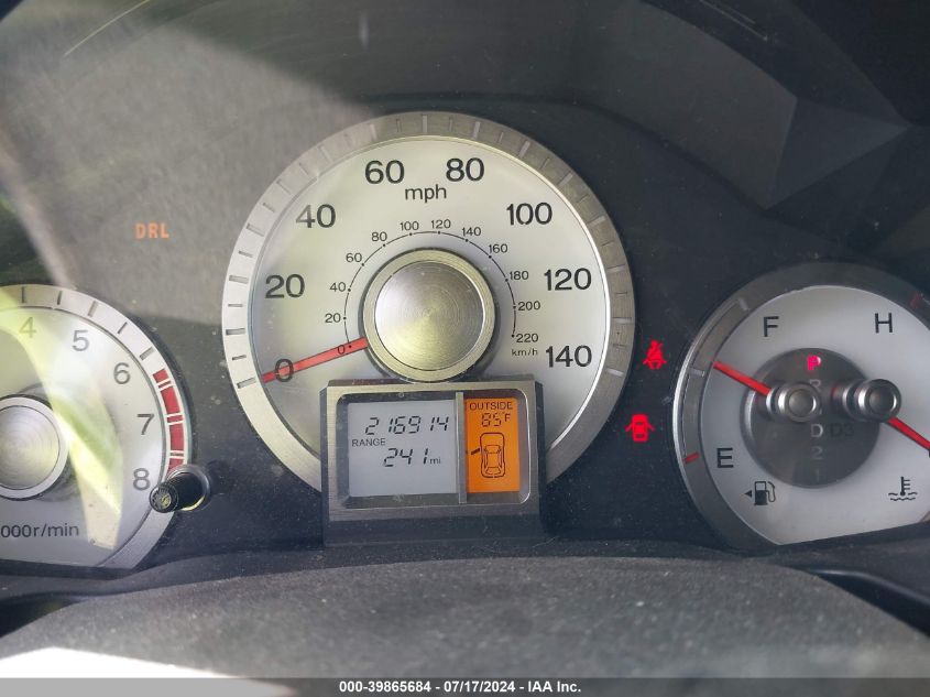 2010 Honda Pilot Ex-L VIN: 5FNYF4H58AB039625 Lot: 39865684