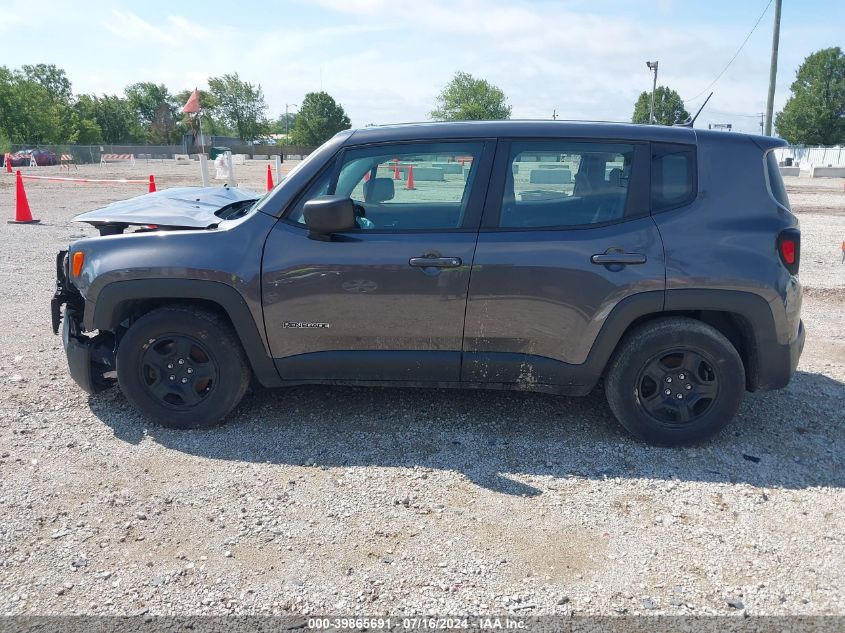 2017 Jeep Renegade Sport Fwd VIN: ZACCJAAB7HPG07969 Lot: 39865691