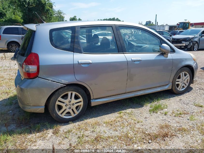 JHMGD37637S034462 | 2007 HONDA FIT