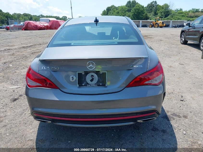 2017 Mercedes-Benz Cla 250 4Matic VIN: WDDSJ4GB1HN492529 Lot: 39865729