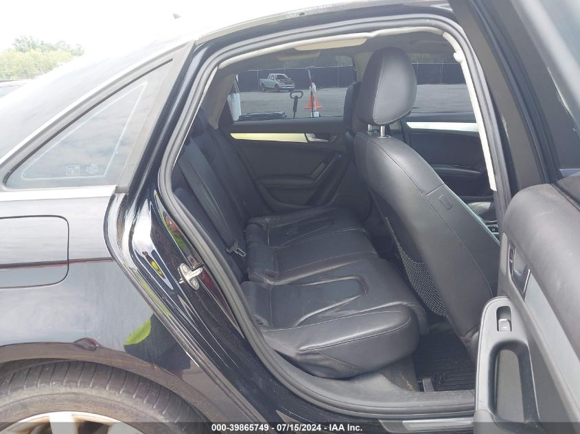 2009 Audi A4 2.0T Premium VIN: WAUCF78K19N050560 Lot: 39865749