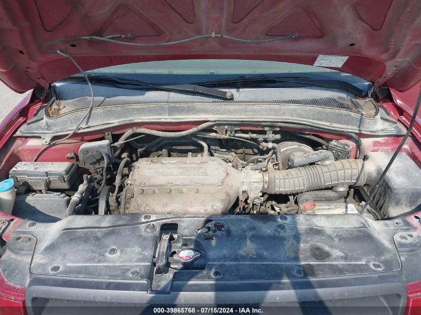 2005 Honda Pilot Ex-L VIN: 2HKYF185X5H571075 Lot: 39865768